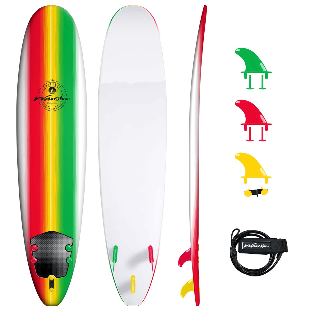 Wavestorm - Classic Soft Top Foam 8ft Surfboard