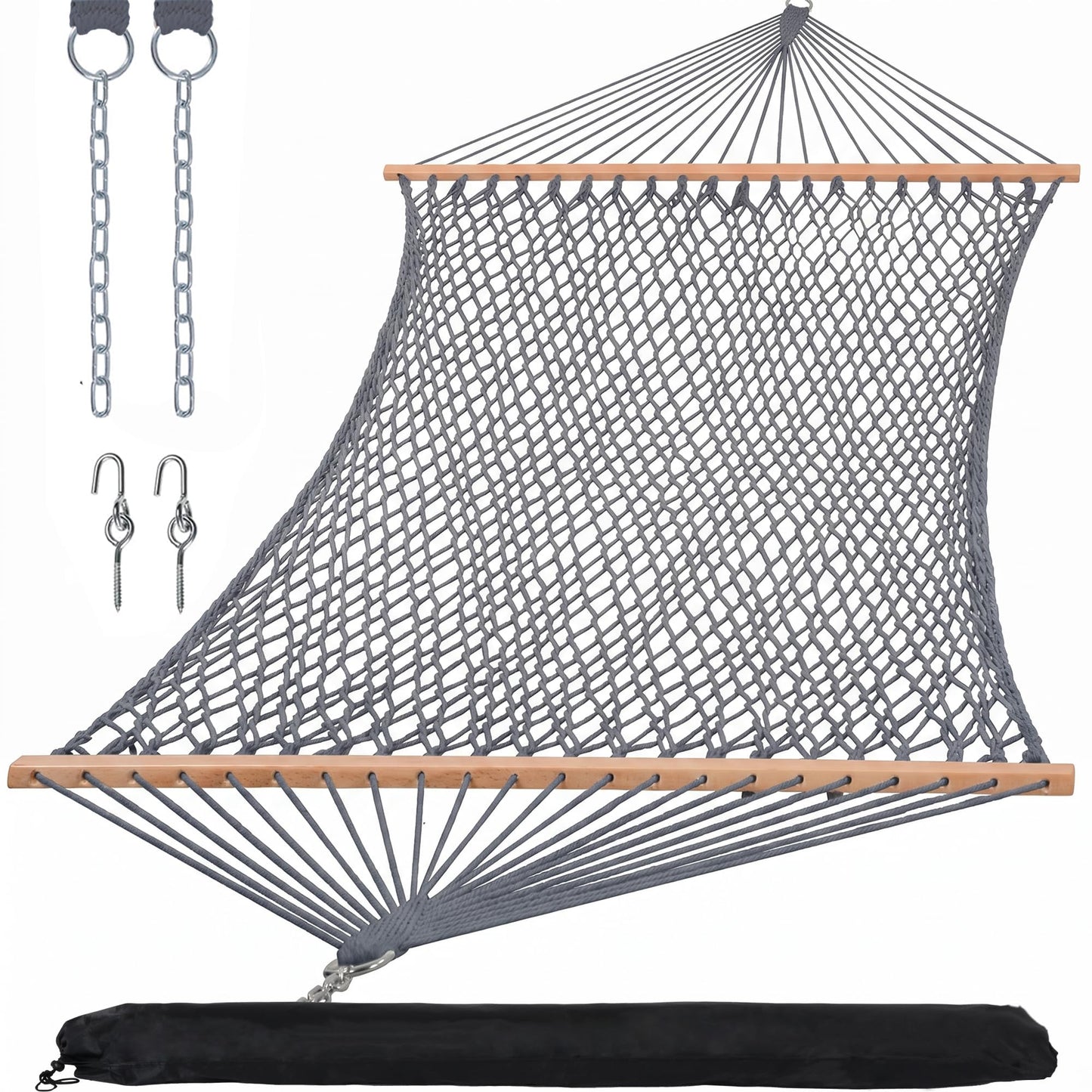 SUNCREAT Hammocks Rope Double Hammock