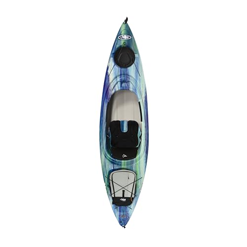 Pelican Argo 100X EXO - Recreational Sit in Kayak - Lightweight Patented Ram-X™ Material - Ergobreeze™ Seating System - 10 ft