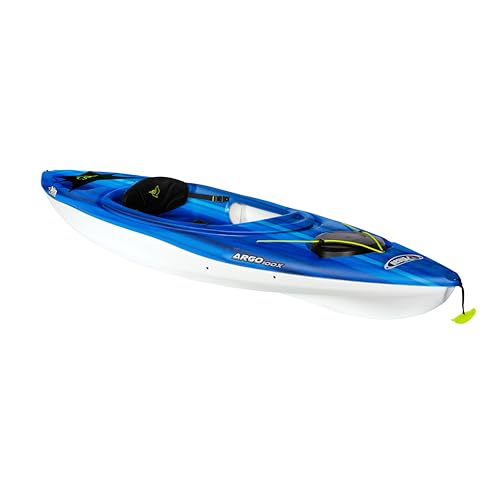 Pelican Argo 100X - Recreational Sit in Kayak - Lightweight Patented Ram-X™ Material - Ergoform™ Seating System - 10 ft