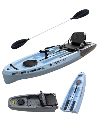 Reel Yaks Rambler Modular Fishing Kayak, 11ft, 308 lbs Capacity