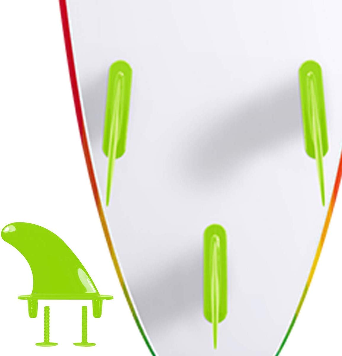 Soft-Top Surfboard – 8 FT Wax-Free Longboard