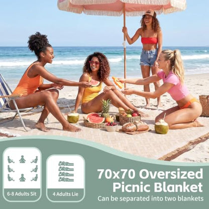 Waterproof Picnic Blanket – Extra Large & Sandproof