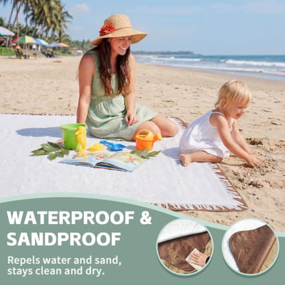 Waterproof Picnic Blanket – Extra Large & Sandproof