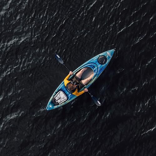 Pelican Argo 100X EXO - Recreational Sit in Kayak - Lightweight Patented Ram-X™ Material - Ergobreeze™ Seating System - 10 ft