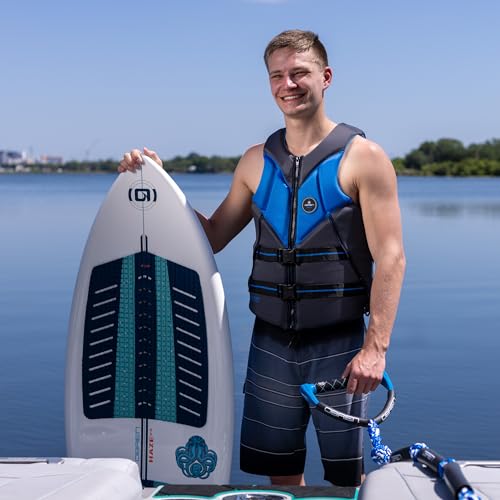 O'Brien Mens Aviator USCGA Neoprene High Performance Life Jakcet for Skiing, Surfing, Wakeboard & PWC