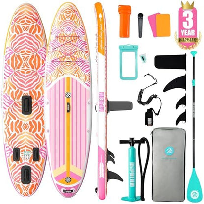 Niphean Inflatable Stand Up Paddle Board with SUP Accessories