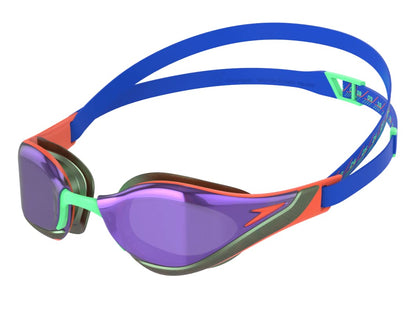 Speedo Unisex Adult Swim Goggles Mirrored Fastskin Pure Focus