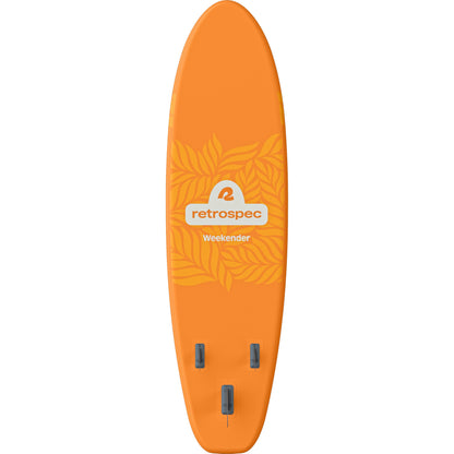 Retrospec Weekender Inflatable Paddle Board 10'6" Stand Up Paddle Board SUP