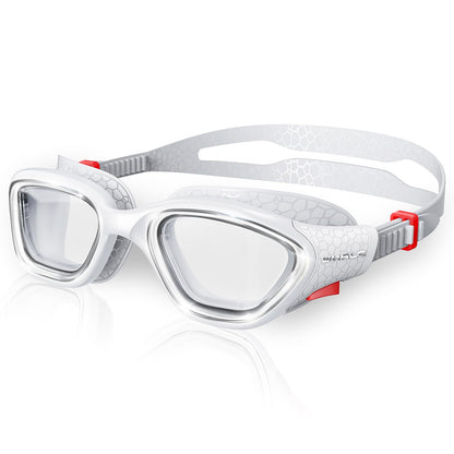 Whale Swim Goggles, HD Anti-Fog Goggles, Unisex | 100% UV Protection | Anti-Fog Design Clear Wide-Angle Underwater View