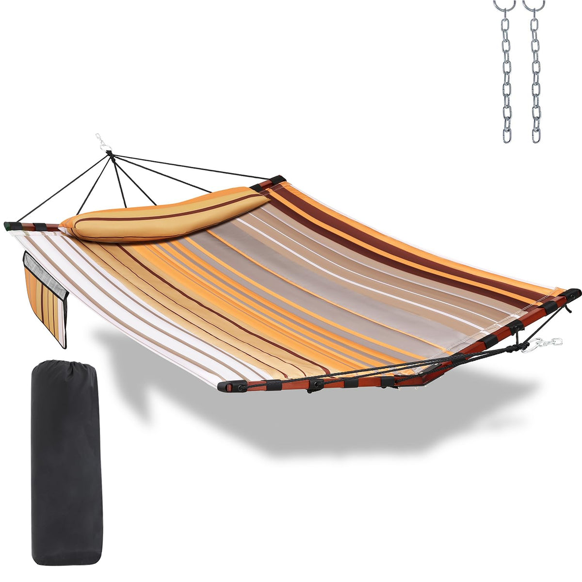 2-Person Outdoor Hammock – Large 450 LB Capacity