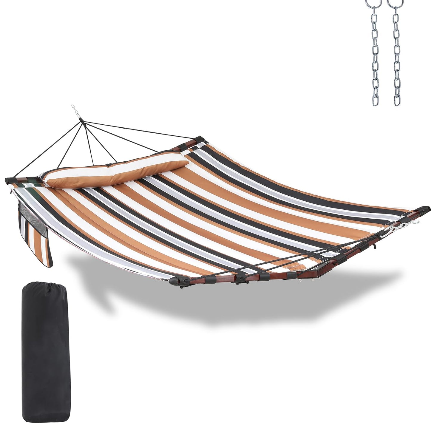 2-Person Outdoor Hammock – Large 450 LB Capacity