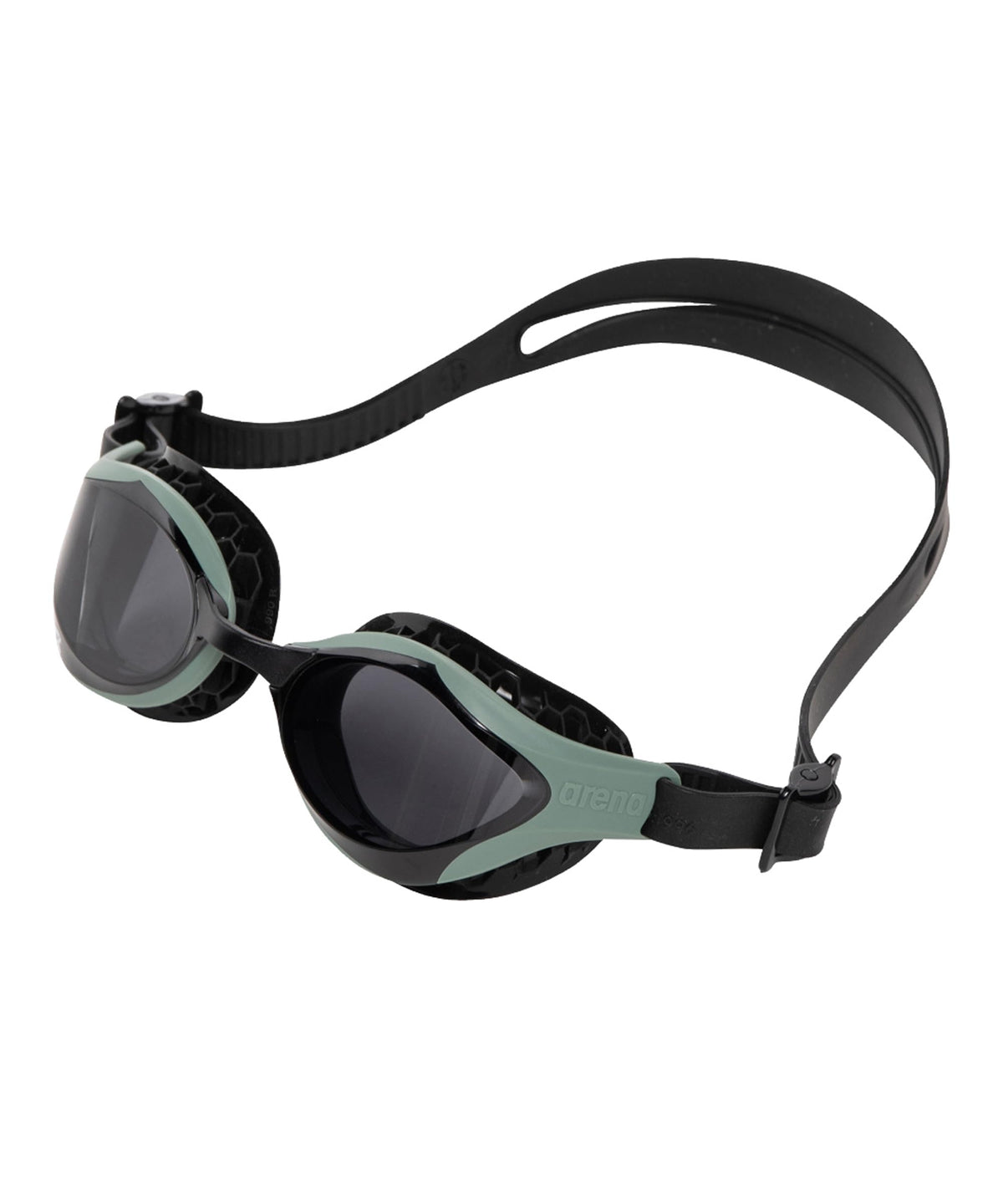 ARENA Unisex Adult Air-Bold Swipe Anti-Fog Training Swim Goggles Men and Women Cushioned Seals Large Fit Wide Lenses