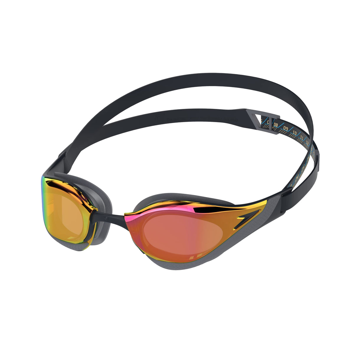 Speedo Unisex Adult Swim Goggles Mirrored Fastskin Pure Focus