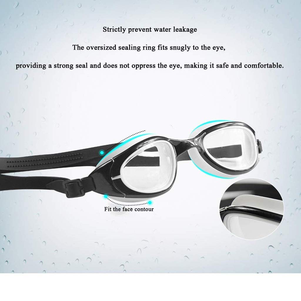CDGTHYU Swim Goggles, Swimming, Anti Fog No Leaking Wide View Pool for Women Men Adult Youth