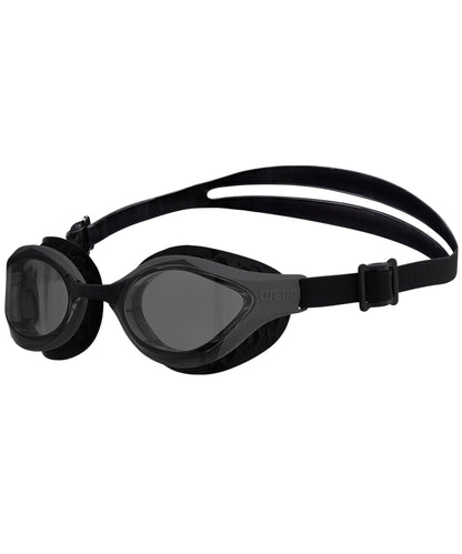 ARENA Unisex Adult Air-Bold Swipe Anti-Fog Training Swim Goggles Men and Women Cushioned Seals Large Fit Wide Lenses