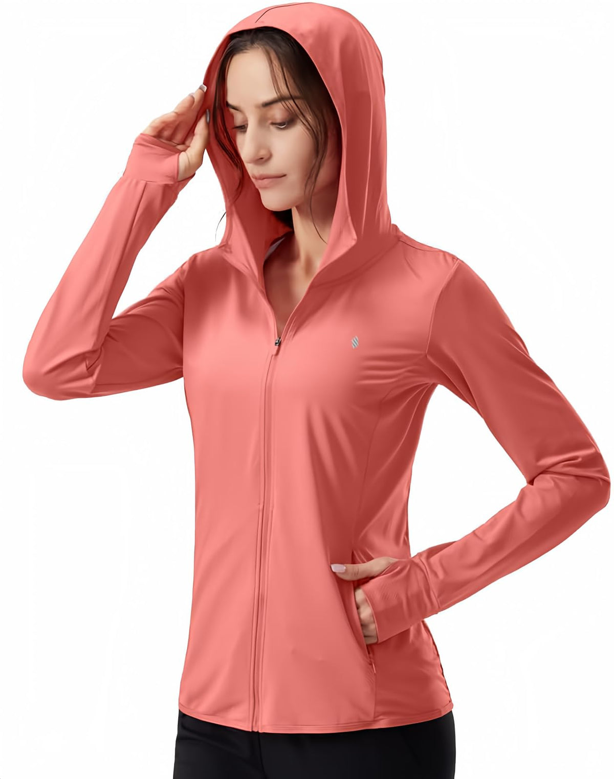 Women's UPF 50+ Sun Hoodie – Lightweight Design
