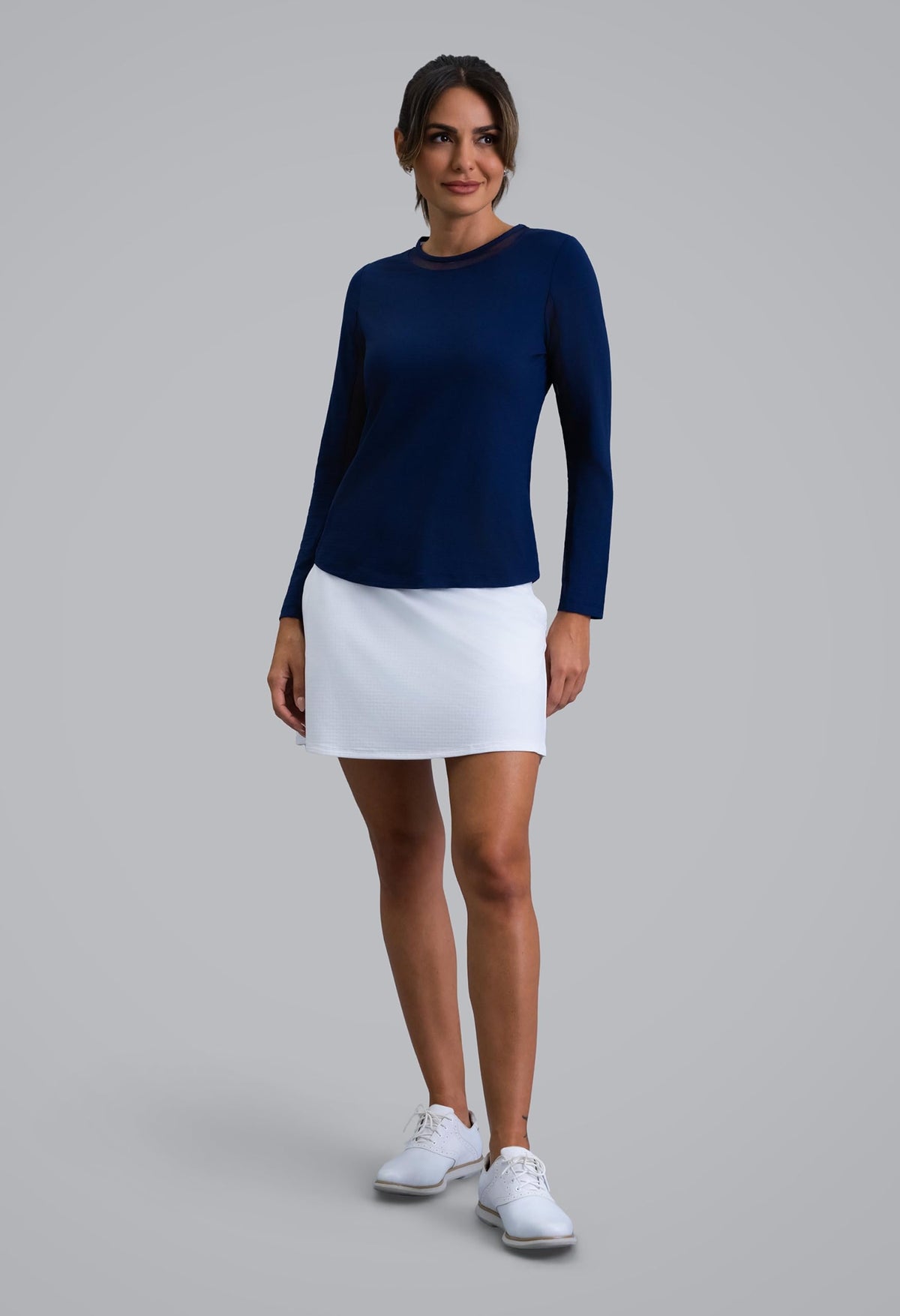 UPF 50+ Sun Shirt – Cooling Mesh Long Sleeve