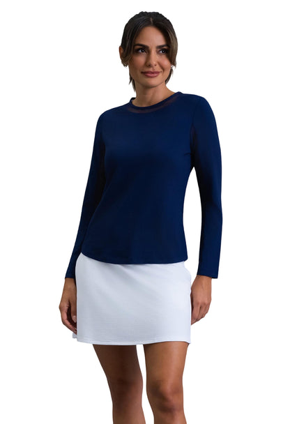 UPF 50+ Sun Shirt – Cooling Mesh Long Sleeve