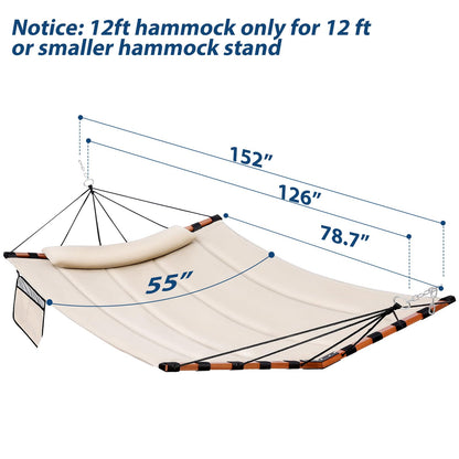 2-Person Outdoor Hammock – Large 450 LB Capacity