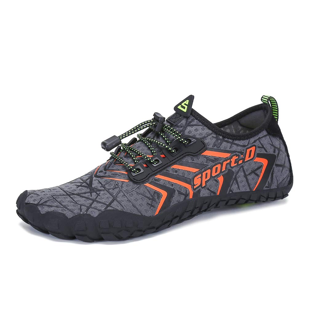 UBFEN Water Shoes for Men and Women Quick Dry Barefoot Hiking Swim Footwear