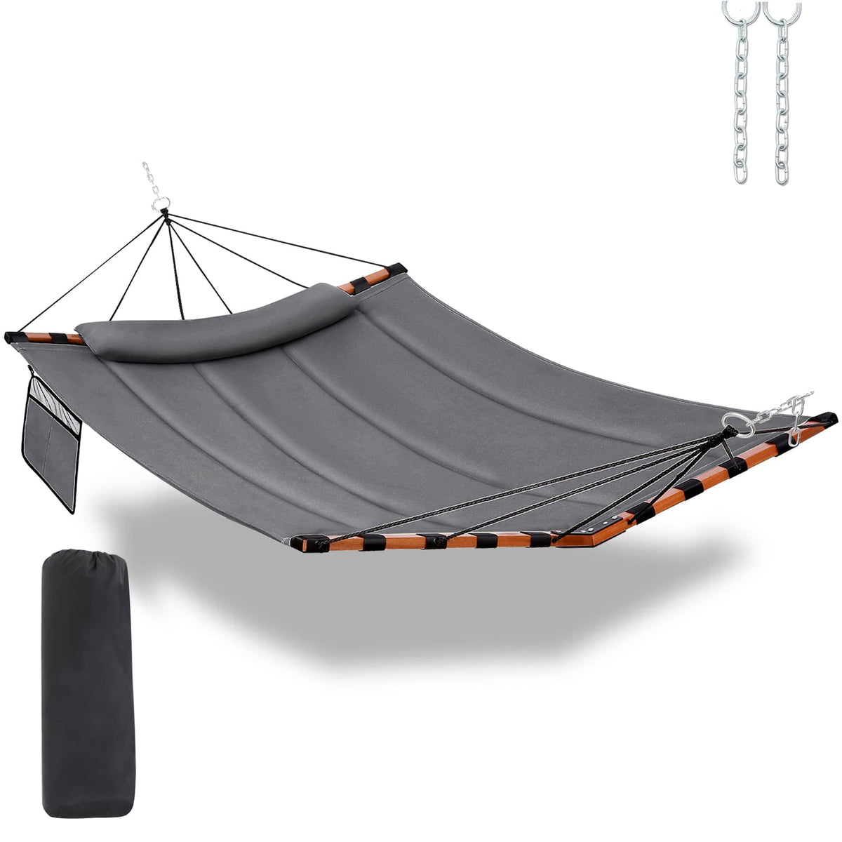 2-Person Outdoor Hammock – Large 450 LB Capacity
