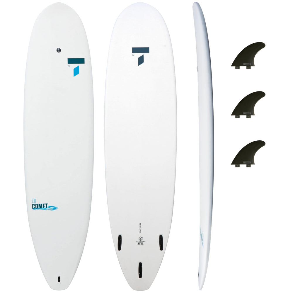 Soft-Top Surfboard – Stable 7'8" Beginner Design