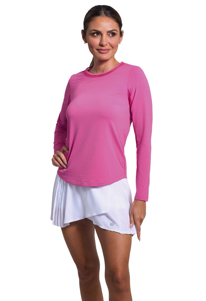 UPF 50+ Sun Shirt – Cooling Mesh Long Sleeve