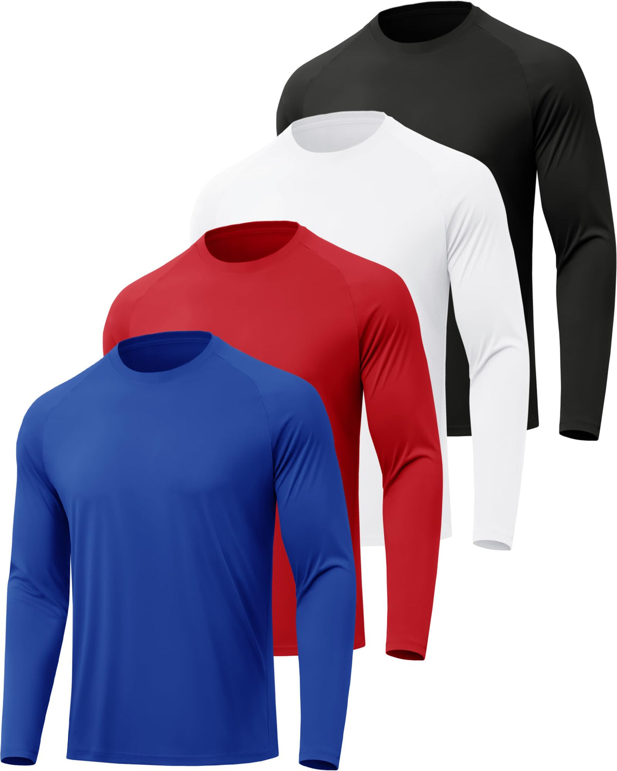 Men's Sun Shirts – Quick-Dry Long Sleeve 7-Pack