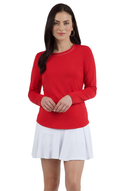 UPF 50+ Sun Shirt – Cooling Mesh Long Sleeve