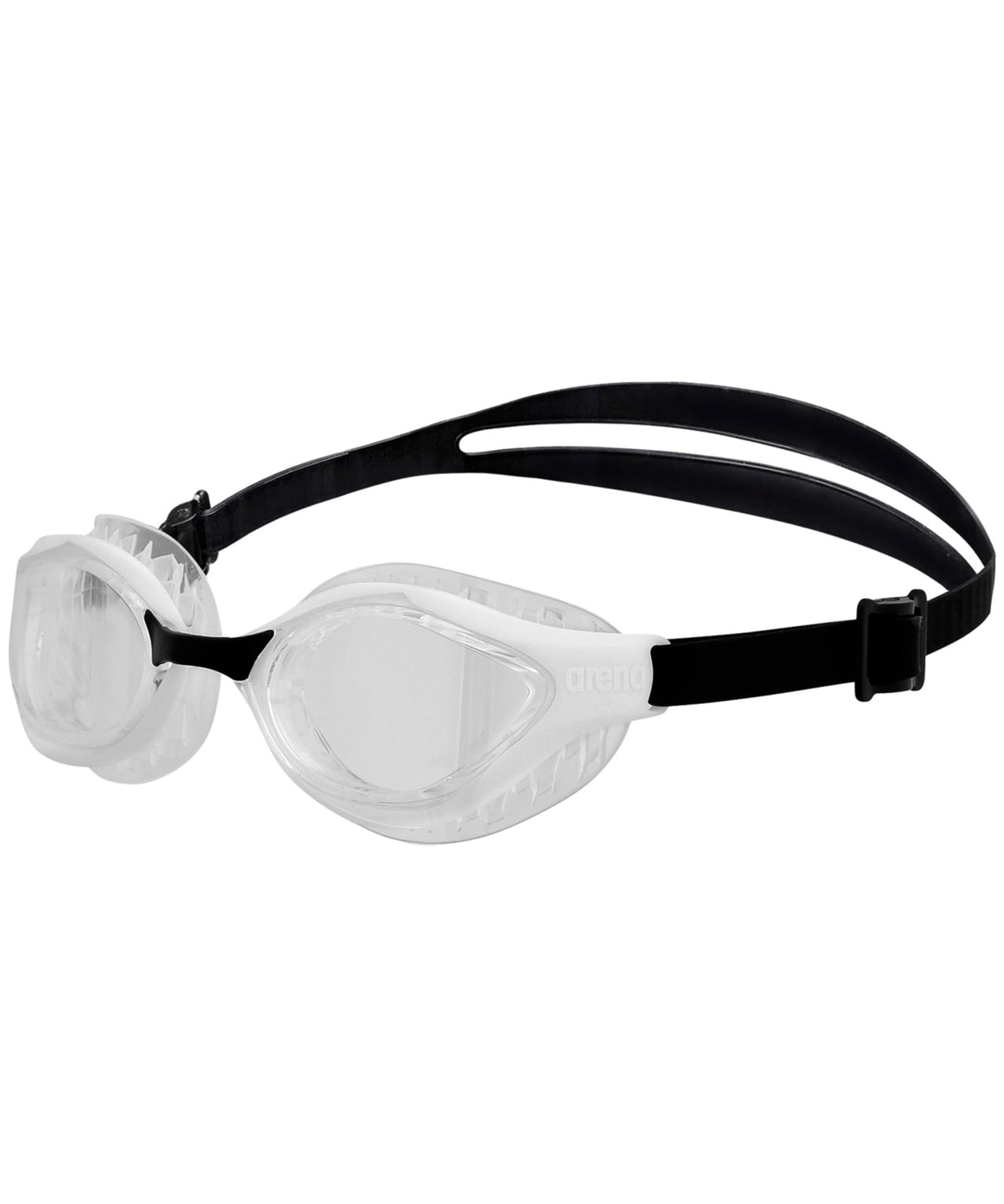 ARENA Unisex Adult Air-Bold Swipe Anti-Fog Training Swim Goggles Men and Women Cushioned Seals Large Fit Wide Lenses