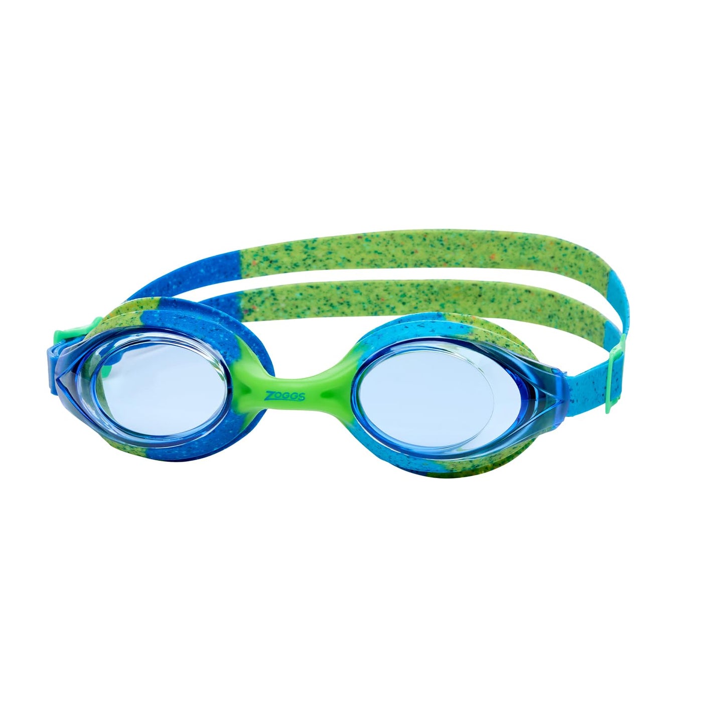 Zoggs Adult Unisex Predator Flex Anti-Fog UV Protection Curved Lens Ultra-Fit Gasket Quick-Adjust Swimming Goggles, 461041