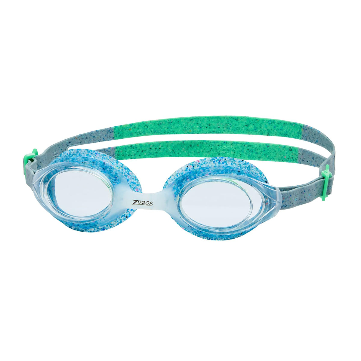 Zoggs Adult Unisex Predator Flex Anti-Fog UV Protection Curved Lens Ultra-Fit Gasket Quick-Adjust Swimming Goggles, 461041