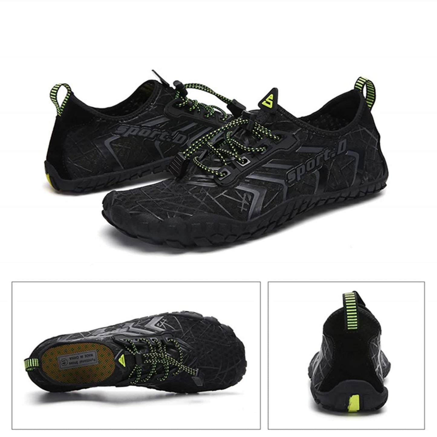 UBFEN Water Shoes for Men and Women Quick Dry Barefoot Hiking Swim Footwear