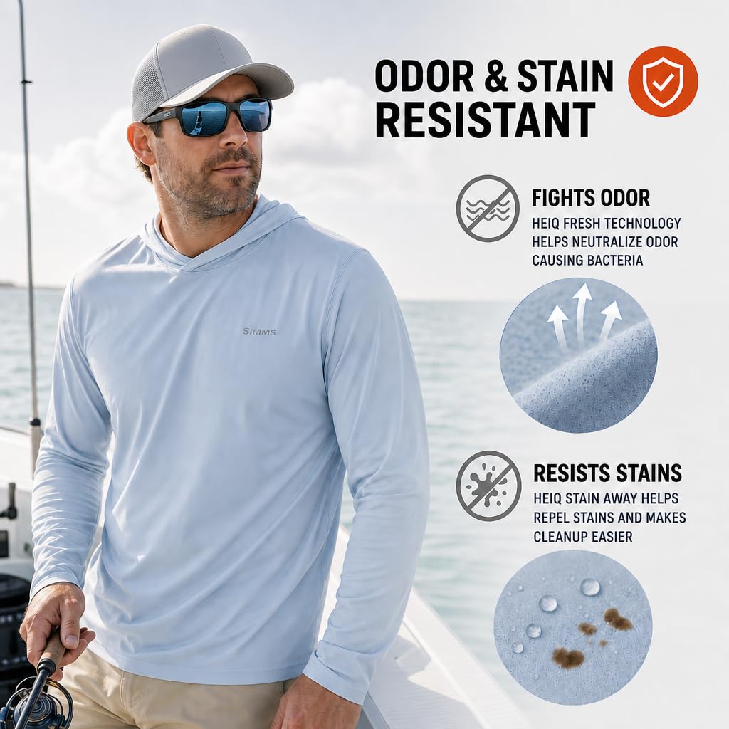Sun Protection Hoodie – Lightweight Water-Ready Design