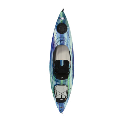 Pelican Argo 100X EXO - Recreational Sit in Kayak - Lightweight Patented Ram-X™ Material - Ergobreeze™ Seating System - 10 ft