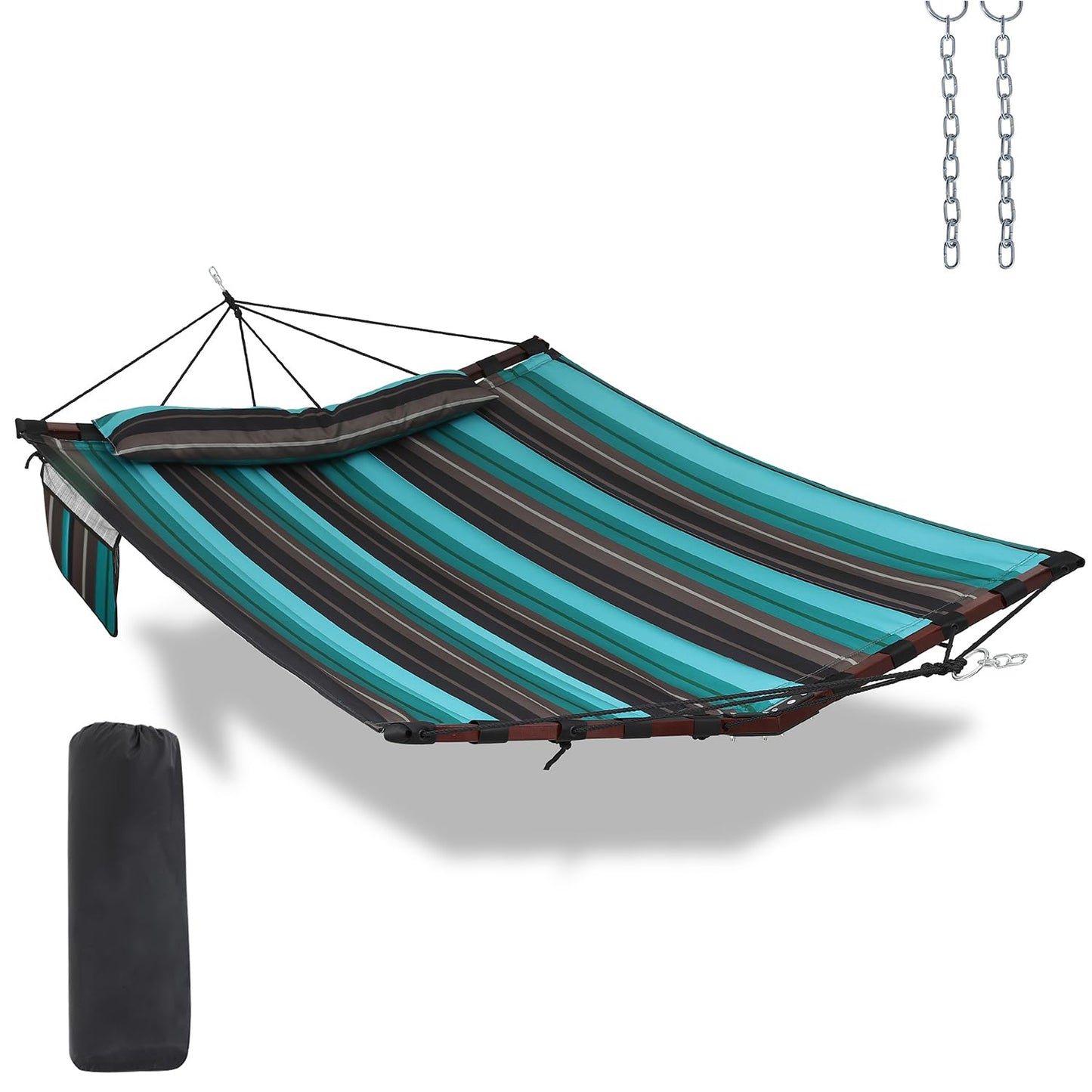 2-Person Outdoor Hammock – Large 450 LB Capacity