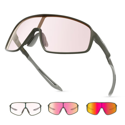 Polarized Sport Sunglasses – UV400 Wraparound Fit