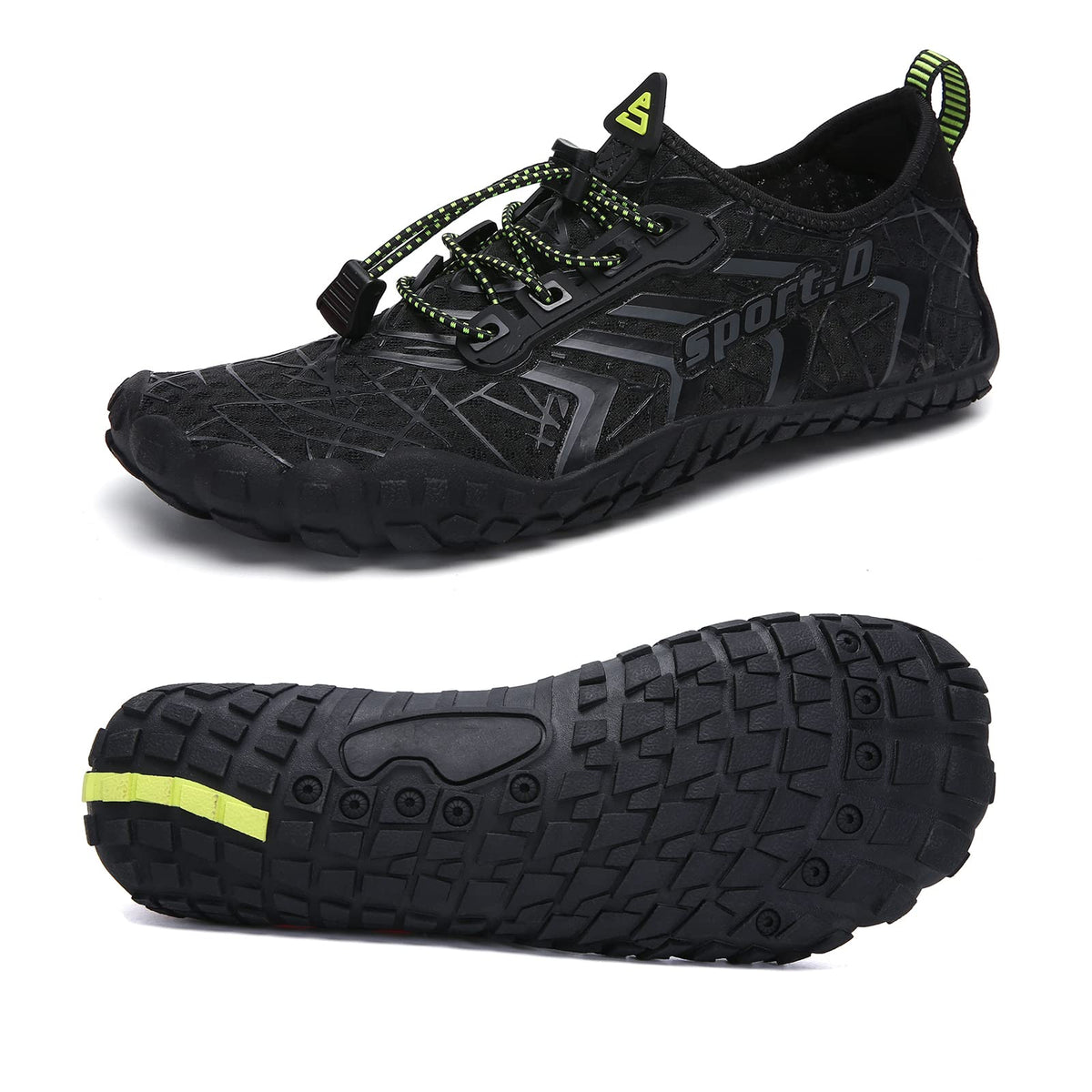 UBFEN Water Shoes for Men and Women Quick Dry Barefoot Hiking Swim Footwear