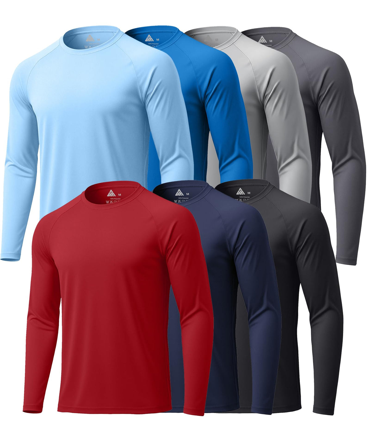 Men's UPF 50+ Sun Shirts – Quick-Dry Long Sleeve