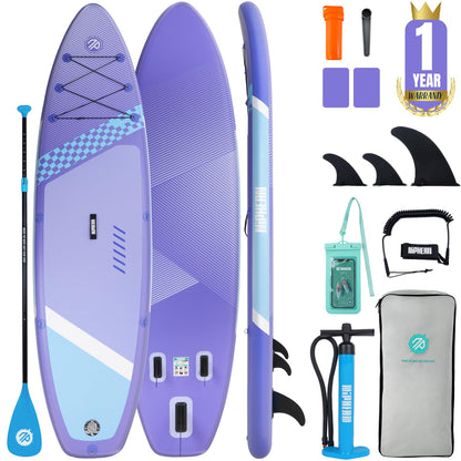 Niphean Inflatable Stand Up Paddle Board with SUP Accessories