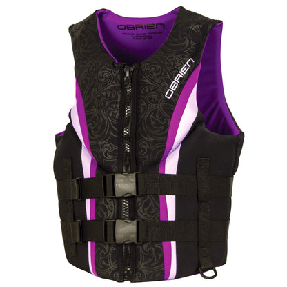 O'Brien Impulse Women's Life Jacket, US Coast Guard Approved, Great for Any Water Sports - Boating, Skiing, Surfing, PWC