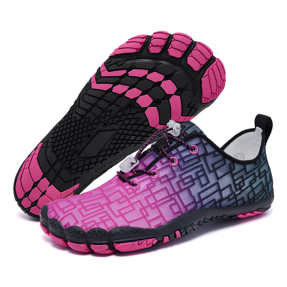 Racqua Water Shoes Quick Dry Barefoot Beach Sport Swim Shoes for Men Women