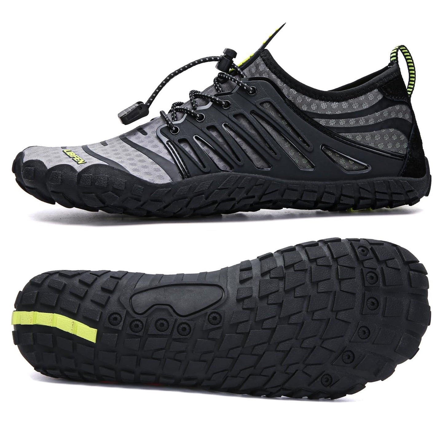 UBFEN Water Shoes for Men and Women Quick Dry Barefoot Hiking Swim Footwear