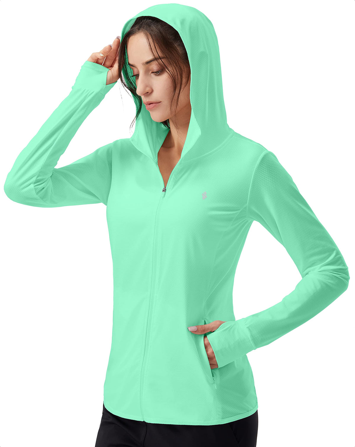 Women's UPF 50+ Sun Hoodie – Lightweight Design