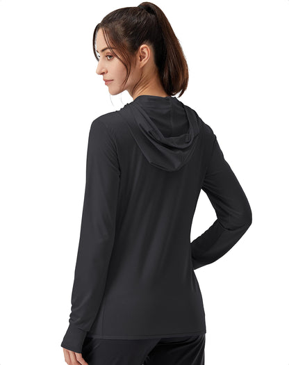 Women's UPF 50+ Sun Hoodie – Lightweight Design