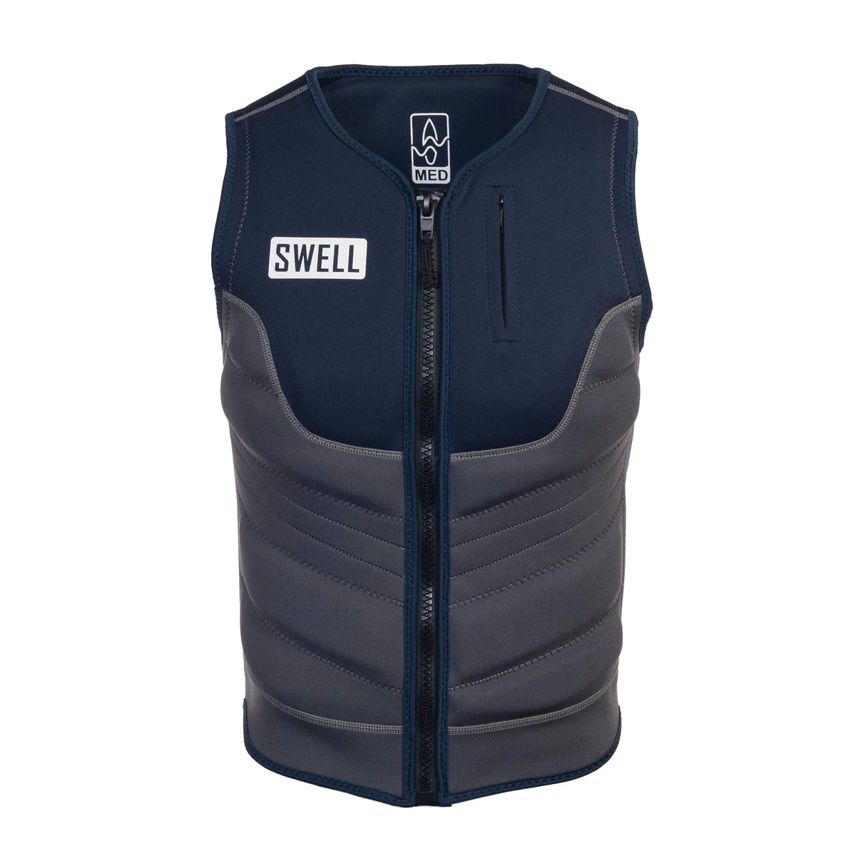 Mens Neoprene Wakesurf Comp Vest - Designed Exclusively for Wake Surfing, but Great for All Other Watersports Activities!