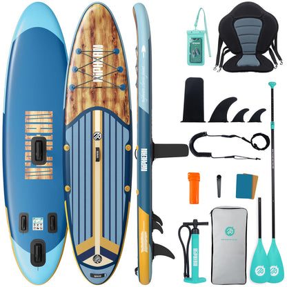 Niphean Inflatable Stand Up Paddle Board with SUP Accessories