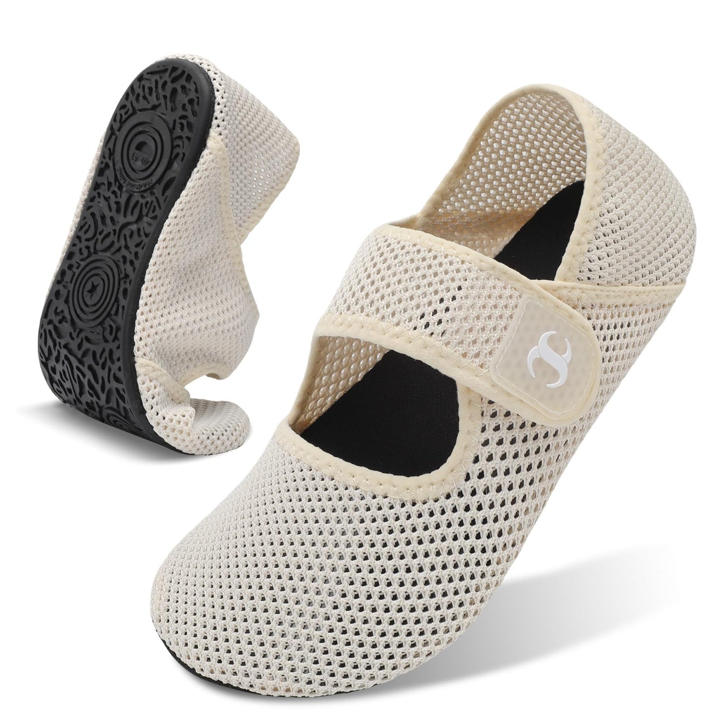Water Shoes for Women Men Barefoot Beach Swim Aqua Socks Summer Wide Slides Sandals Quick Dry Pool River Sea Sock Shoes