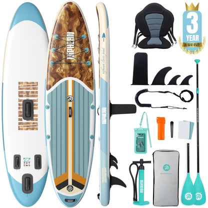 Niphean Inflatable Stand Up Paddle Board with SUP Accessories